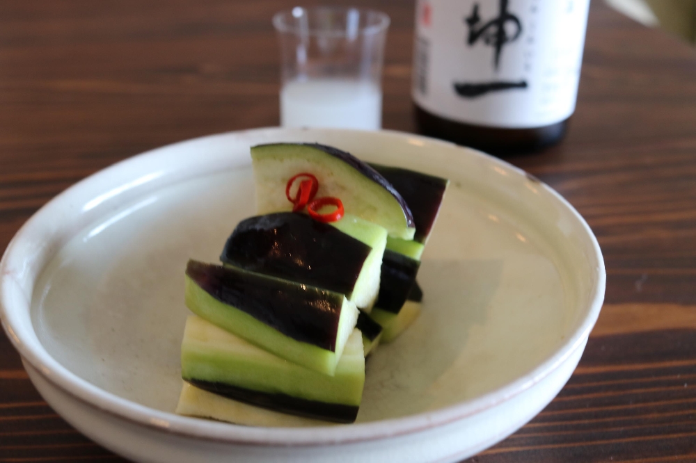 季節のオススメ『泉州の水茄子』